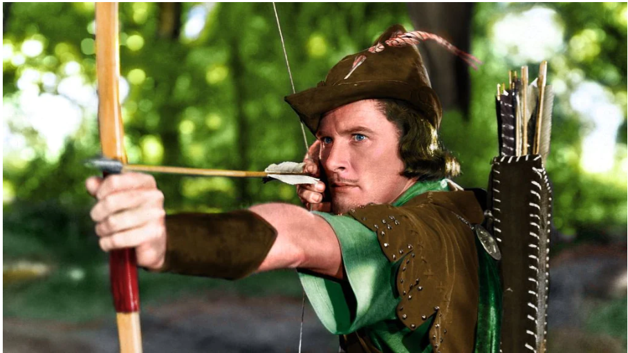 Рисунок 1. Робин Гуд, 1938 Warner Bros.